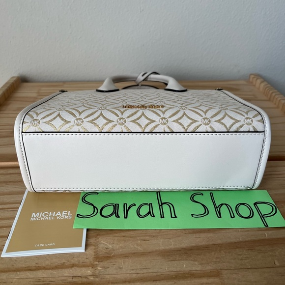 🌼Michael Kors Mirella small shopper top zip Xbody - Picture 6 of 14